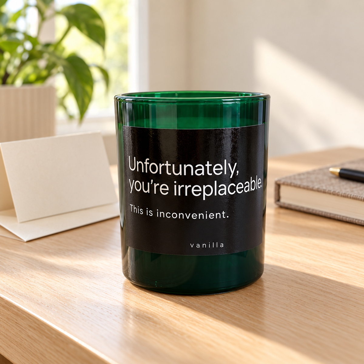Unfortunately, You're Irreplaceable — Leaving Candle