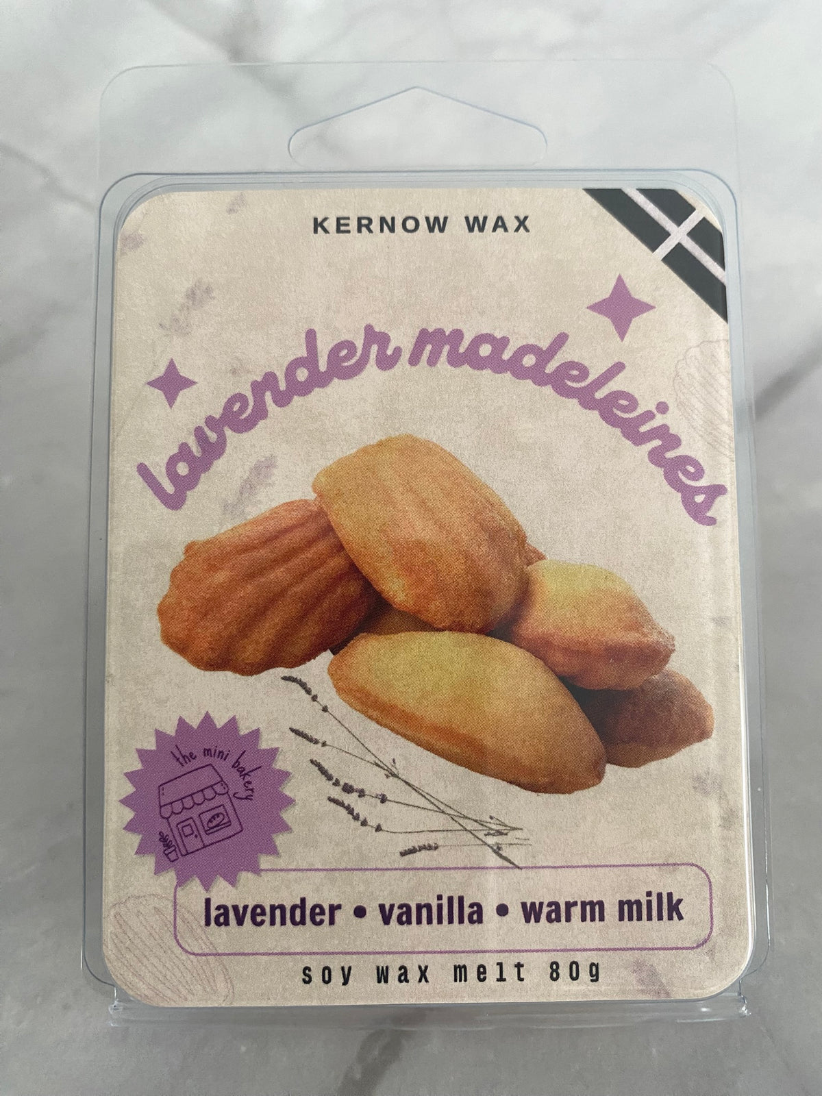 Lavender Madeleines