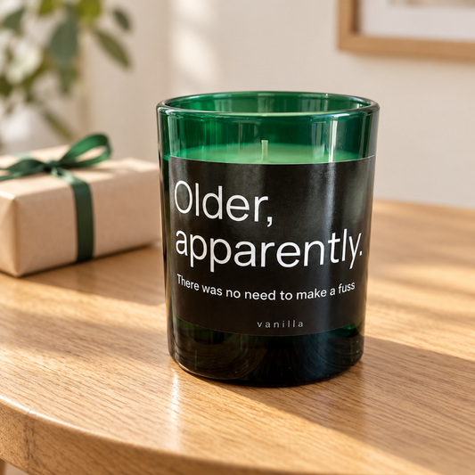 Older, Apparently — Birthday Candle
